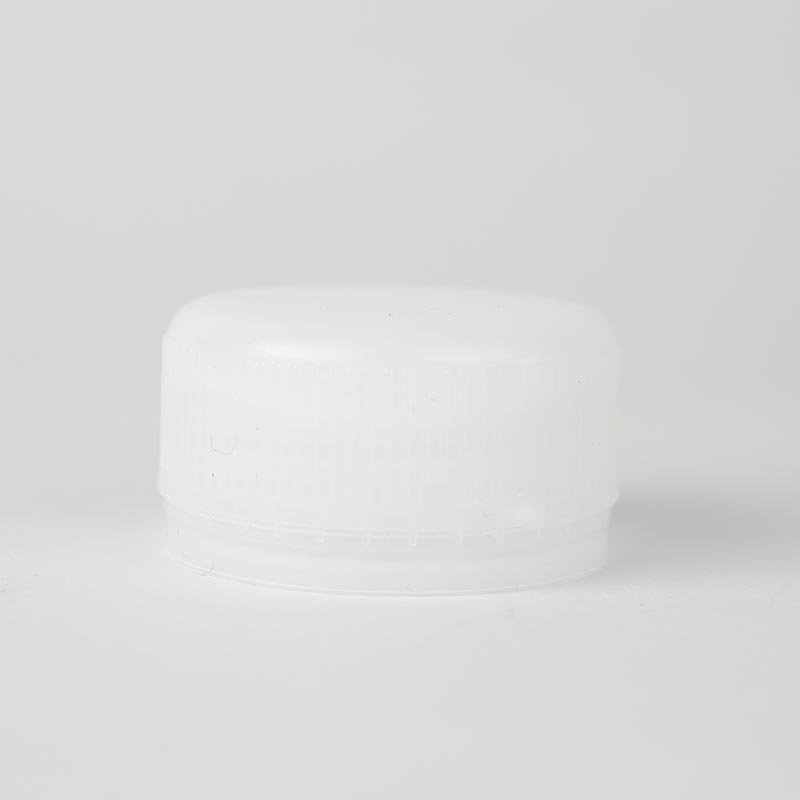 tapa blanca para botellas plásticas